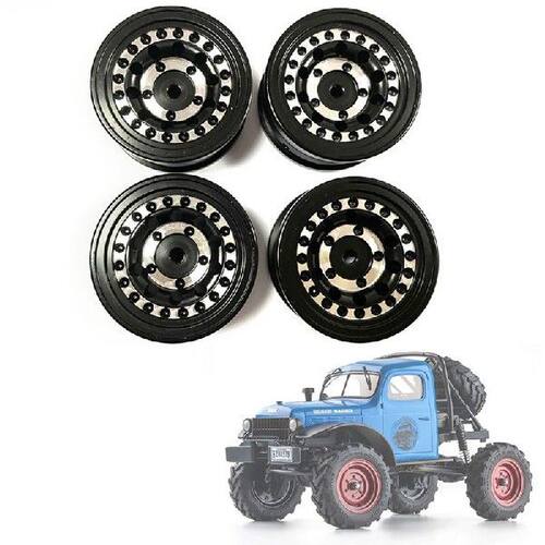 极速Metal Beadlock Wheel Rim Wheel Hub For FMS 1/24 FCX24 1/