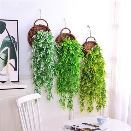 极速75cm Malt Grass Wall Hanging Artificial Flower Indoor an