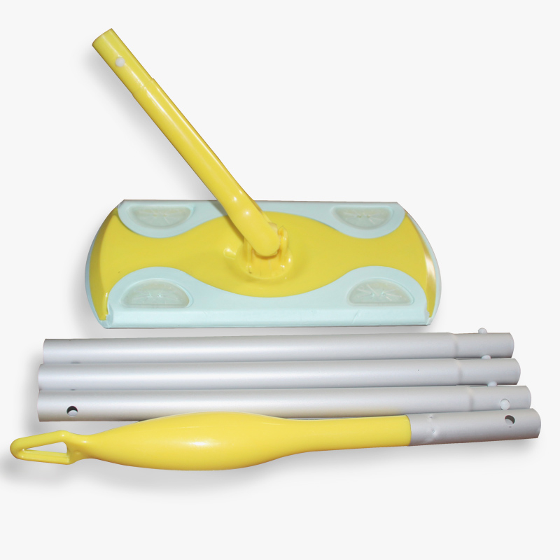 静电除尘纸拖把套餐 3包加厚菱形吸尘纸2包地板清洁湿巾1套平板拖