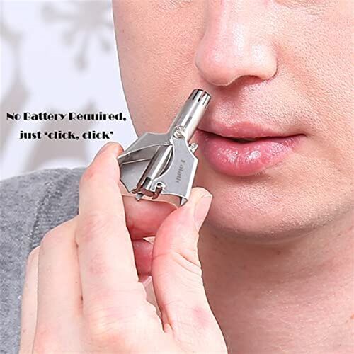 极速Kalatic Manual Nose & Ear Hair Trimmer (No Batteries Req