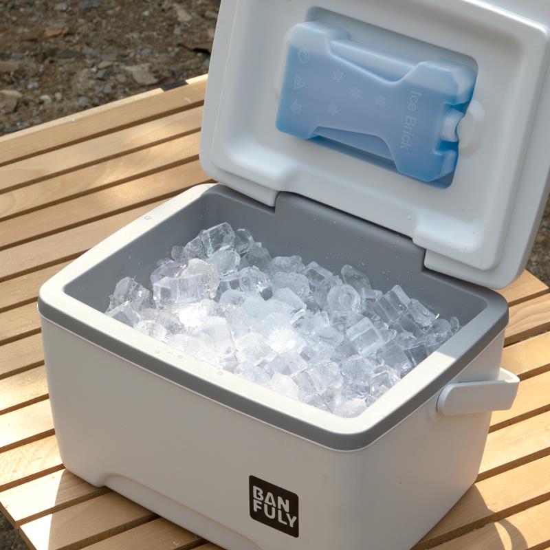 夏季手提户外露营装冰块商用摆摊专用冰桶制冷冰块保温箱储存冷藏