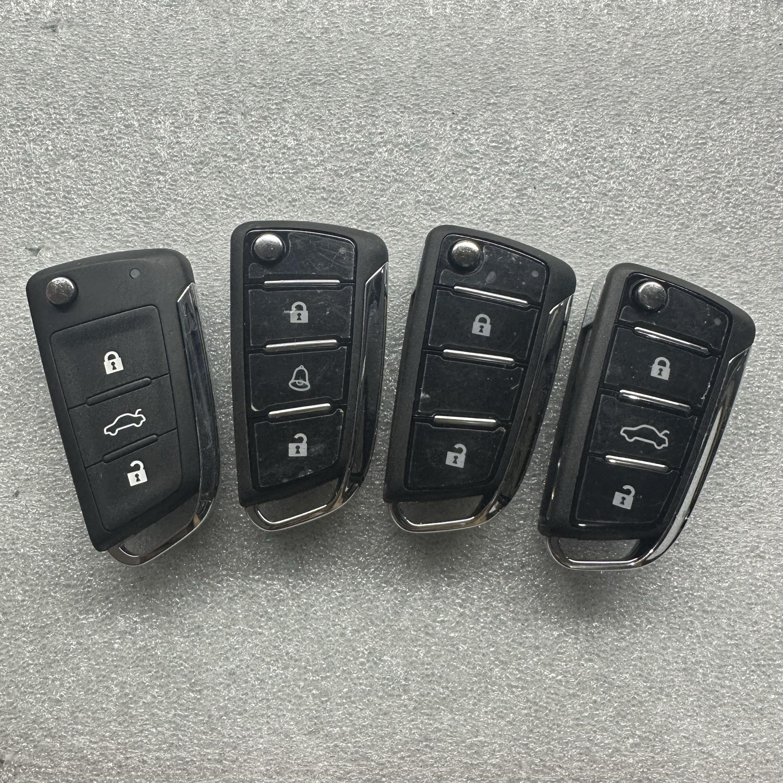 适用于江淮瑞风S3 S4二代遥控电动车EV7折叠遥控器钥匙外壳