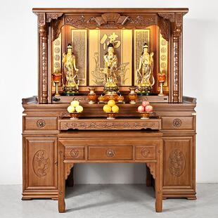 采购产品实木佛龛,新中国风站立柜,家坛,佛坛,佛柜,佛桌,神