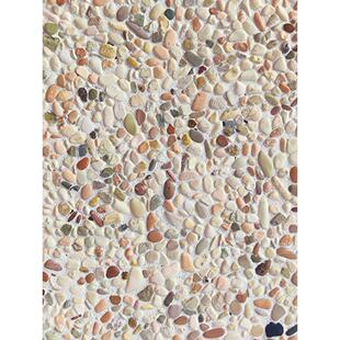 成品水洗石材水洗石水洗米石庭院园林绿化鹅卵石园林地面外墙涂料