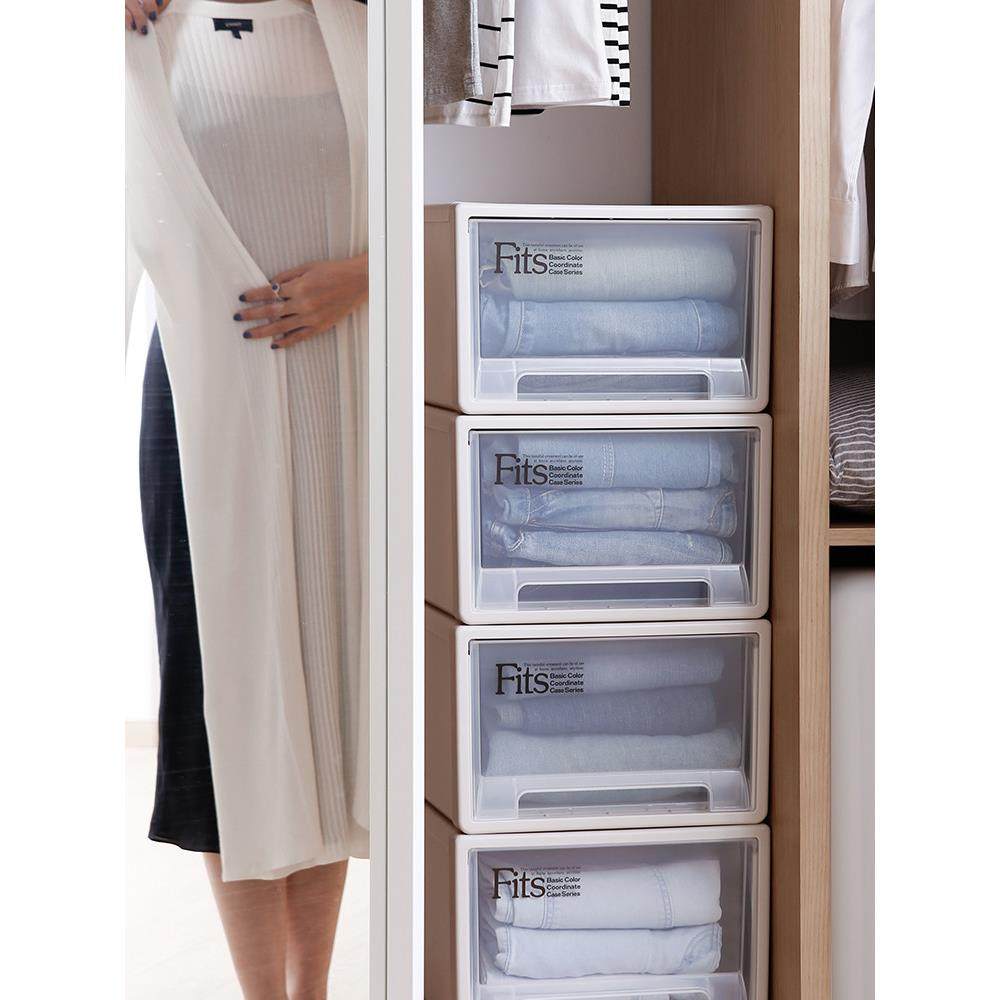 日本天马抽屉式收纳箱家用大号塑料收纳盒衣橱衣服毛衣衣架储物箱,收纳整理,收纳箱,淘宝优惠券,粉丝福利购,淘宝优惠卷