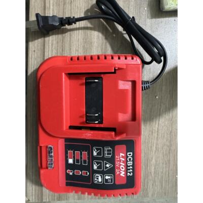 电动液压工具液压钳电缆剪压管机通用锂电池充电器座充直充DCB112