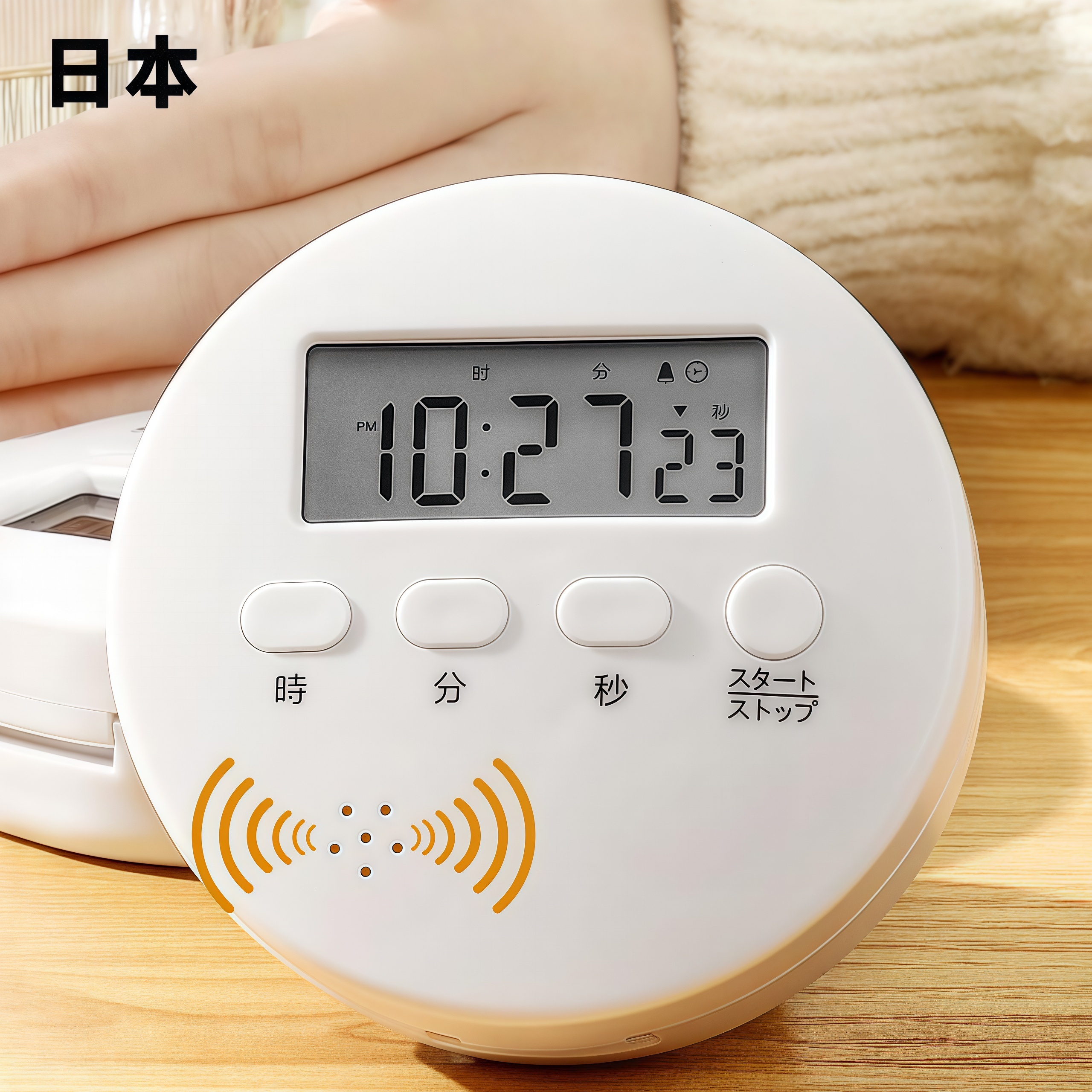 日本智能药盒定时可携式闹钟收纳一周分装药品盒老人吃药电子提醒