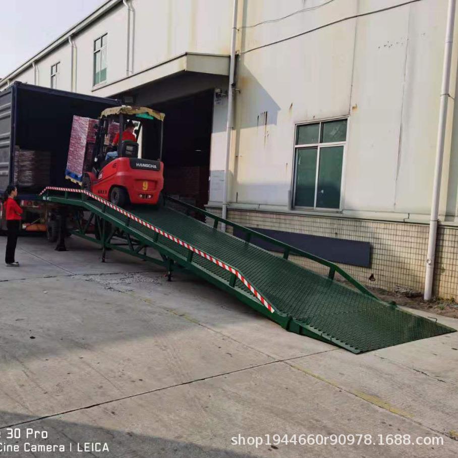 佛山液压登车桥快速提供厂家报价集装箱装货桥斜坡可提供图纸