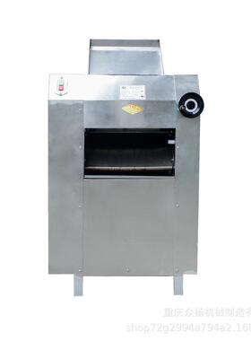 YP-350型不锈钢压面机电动揉面压皮机面皮机制皮机压饺子皮机