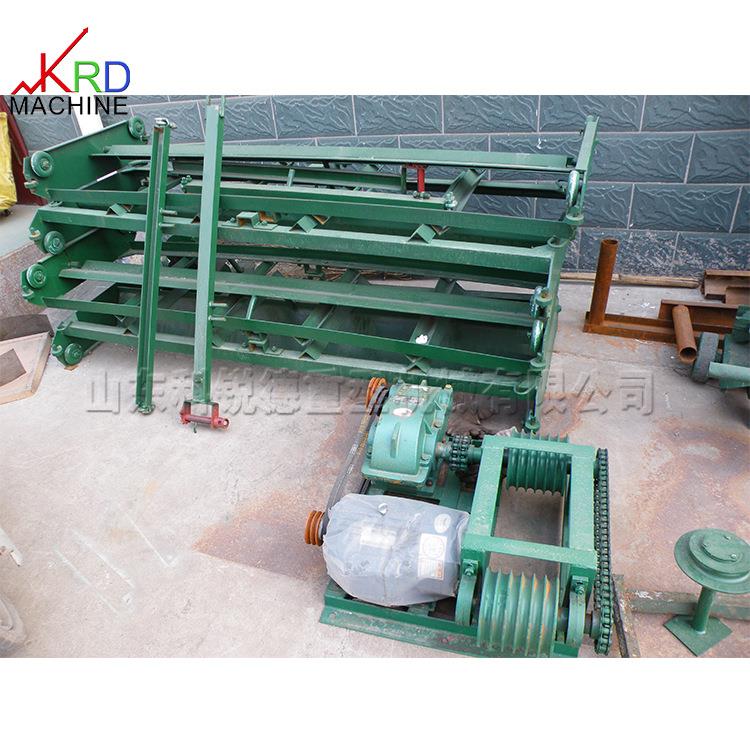 引式刮板清粪机 阶梯型笼养鸡漏粪地板 家禽家畜的粪便清理设备