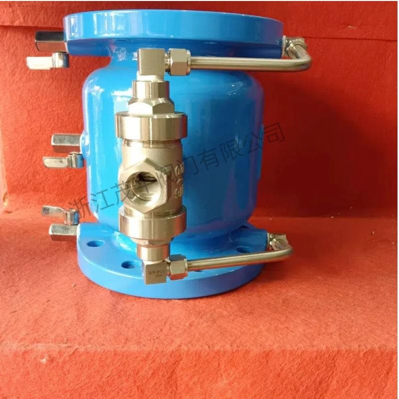 LHS743X-10Q低阻力倒流防止器球墨QT450铸铁精准防止倒流法兰连接