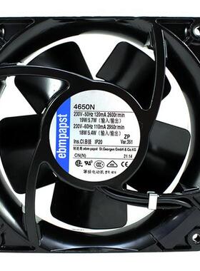 4650N 12038 230V 19W 全金属耐高温风扇