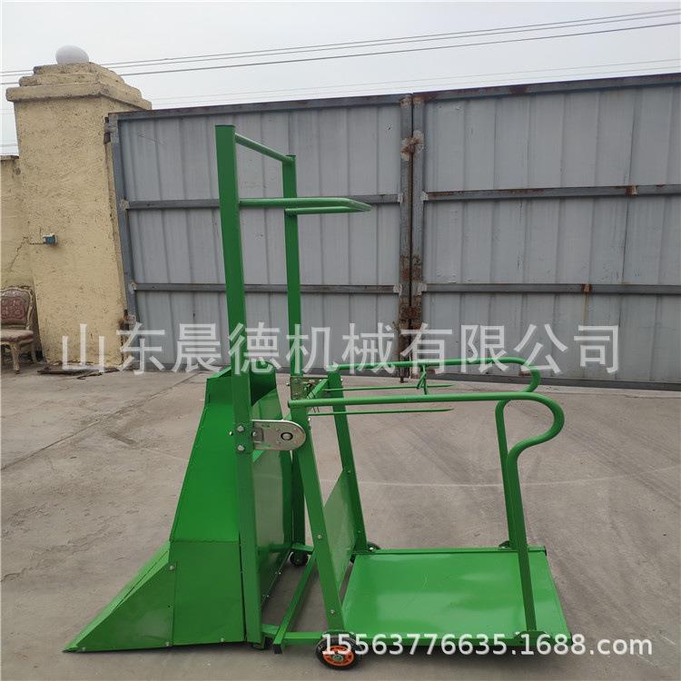 双档汽油收谷机 自走式地面散粮灌袋稻谷高粱装袋机