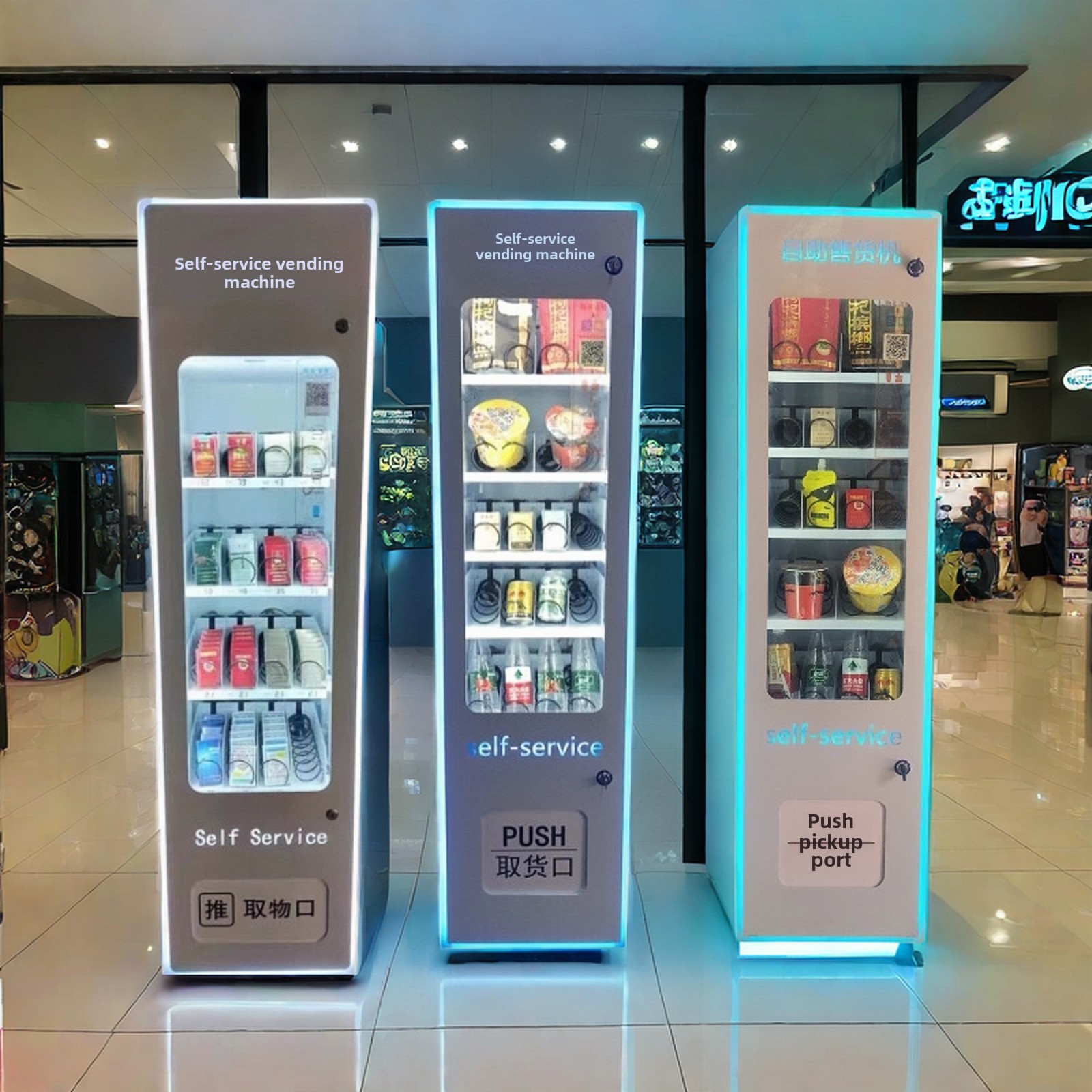 小型无人自动售货机智能