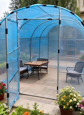 家用小型菜棚温室花房保温棚花棚暖房植物防雨防水晒阳台庭院楼顶