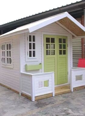 户外花园全套小木屋户外组装家用工具房木屋可住人儿童别墅可定制