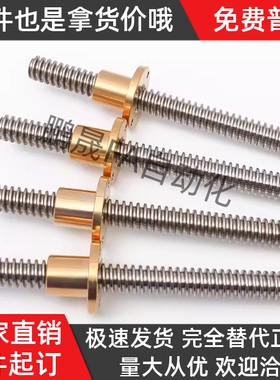 30度梯形丝杆C-MTSRK MTSTRK MTSLK MTSTLK12 14 16 20 22 25-500