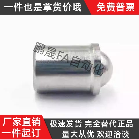 不锈钢304压入型台阶定位珠弹簧球头柱塞PFSSR3 4 5 6 8 10 玻珠