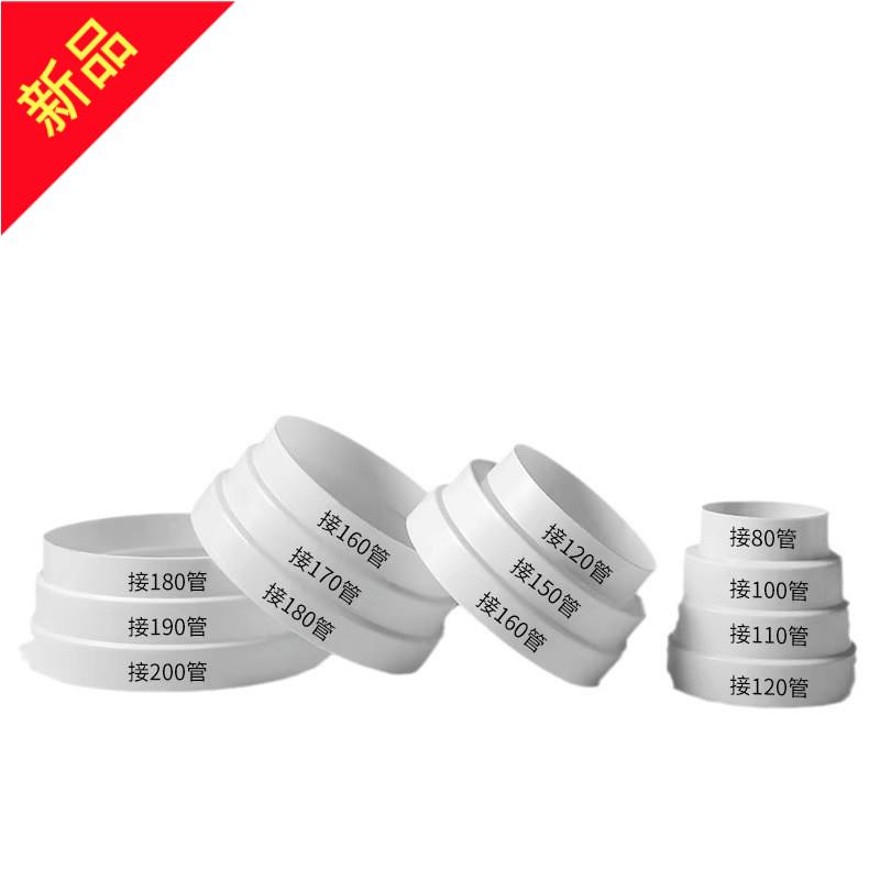 抽油烟机塑料变径圈180转160转换接头接变径管PVC管排烟管变径器