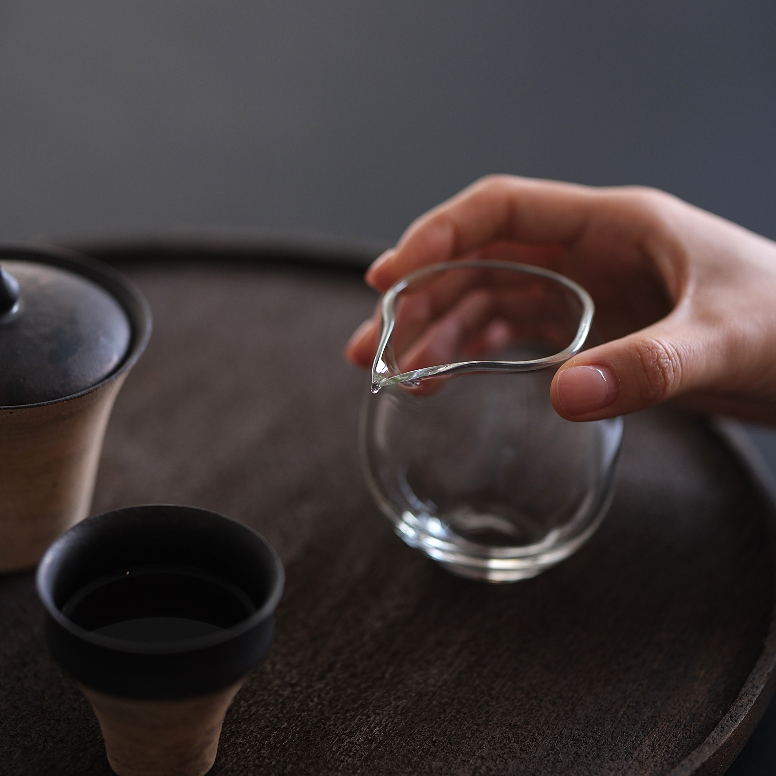 今井美智同款公道杯分茶器不烫手图片