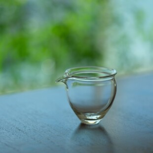 日式手工今井美智飞鸟同款玻璃公道杯耐高温透明大容量分茶器茶海
