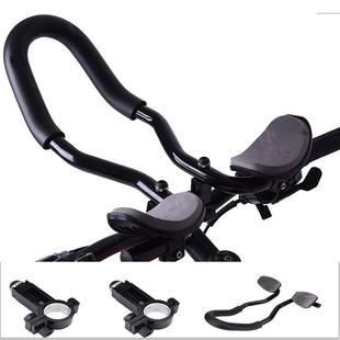 自行车休息把山地车休息车把铝合金休息把一体式 休息握把