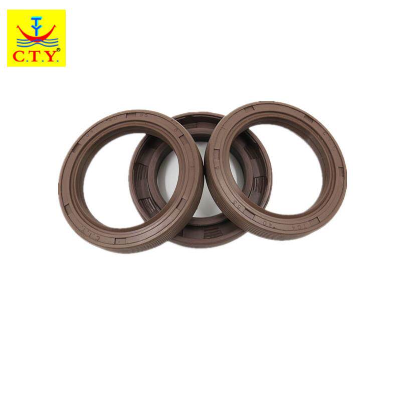 新品cty同源轴承骨架油封进口机械氟胶(fkm/fpm)高速旋转橡胶密