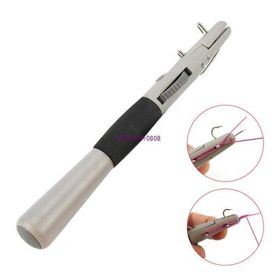 ABS Tie Hook Manually Fish Hook Wire Knotter Line Fishing Ta