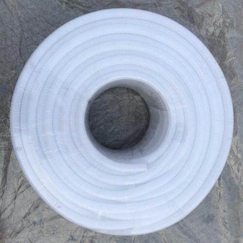 极速PVC穿线波纹管白色16/20/25/32/40电线电工绝缘套管阻燃塑料