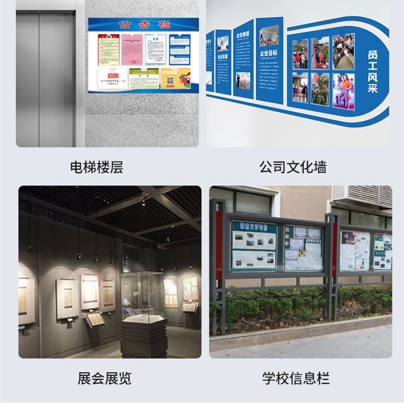 厂销厂压克力A4卡槽5寸透明插盒A3有机B玻璃3寸插纸A5照片展示品