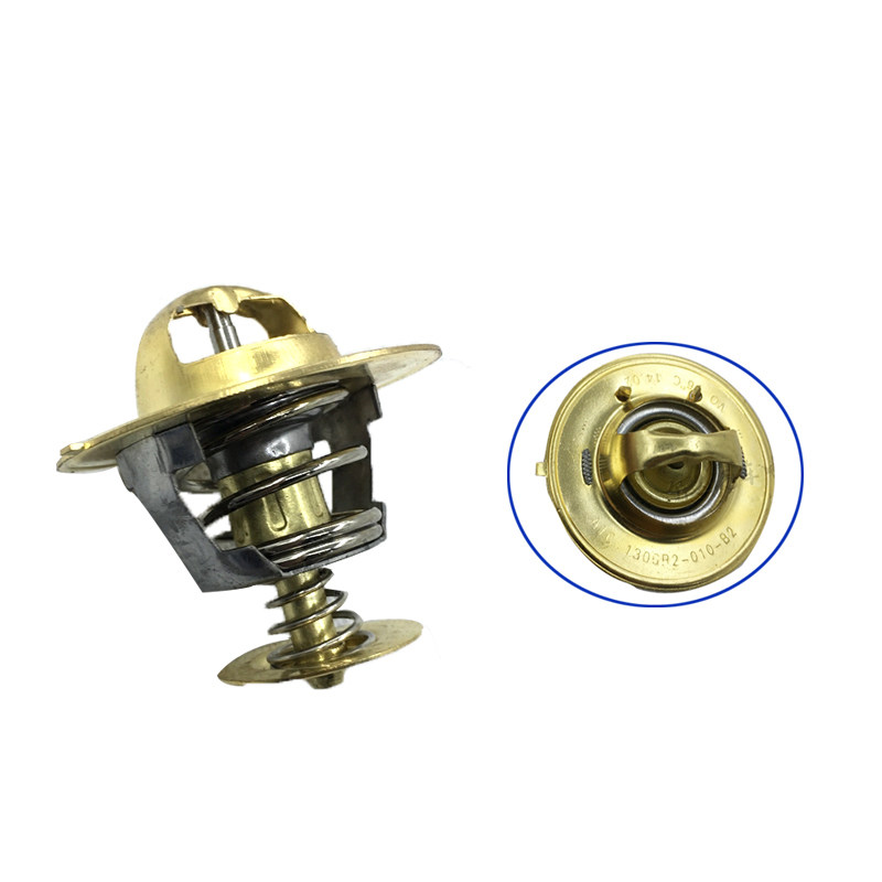 。1306R2-010适用于EQ153 东风天锦天龙康明斯6BT节温器调温器76