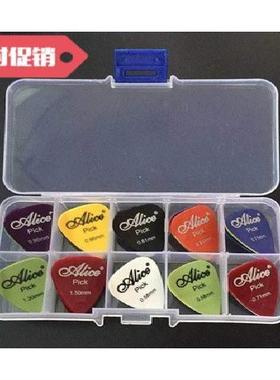 40 guitar picks 1 box case Alice acoustic electric bass pic