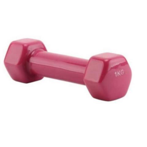 s Dumbbells Vinyl Dumbells Set Home Fitness Exercise Ladies