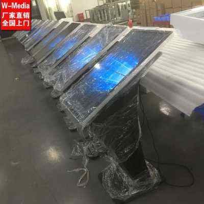 新卧式触摸b一体机电容立式竖屏自助查询广告显示器3265寸品