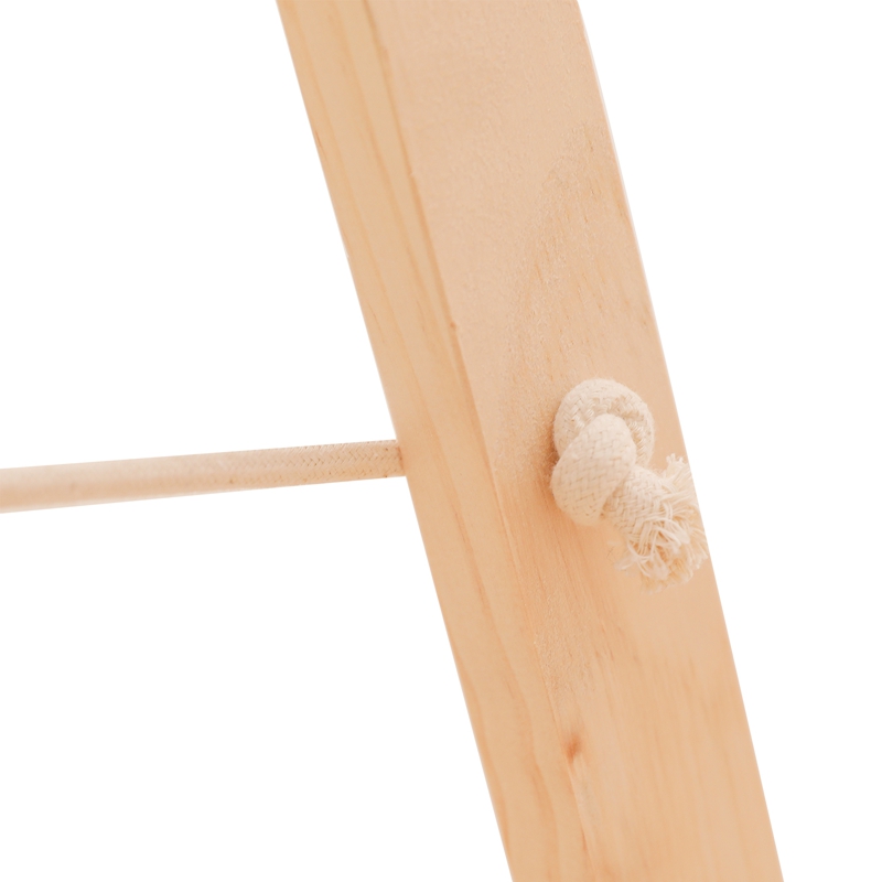 1Set Baby Wooden Gym Fitness Frame Rack Baby Activity Gym Mo