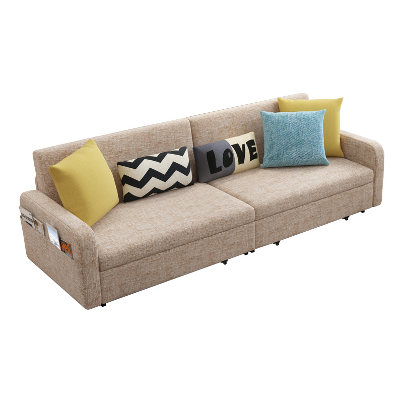 贵妃沙发床小户型网红款 客厅多功能两用简约现代 可储物折叠沙发