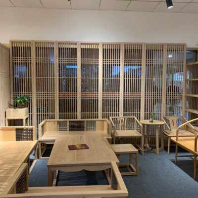 极速厂家直销仿古门窗装饰花窗花格中式实木屏风松木隔断玄关定做