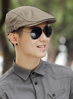55-59cm 60-63cm male Summer Plus Size Newsboy Caps Men Casua