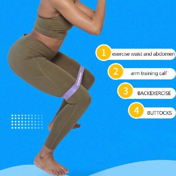 5x Resistance Bands Booty Bands Hip Bands for Legs and Butt