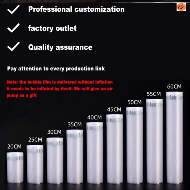 inflation bubble film bubble paper bubble wrap packaging泡膜