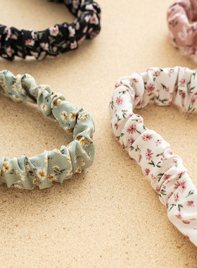 Summer Printting Hair Scarf Hairband Headband Elastic Triang
