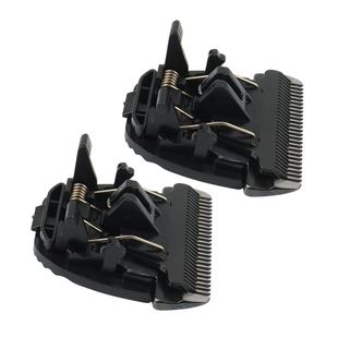Steel Knife Trimmer Black Blade Hair Tungsten Dog 2Pcs Pet