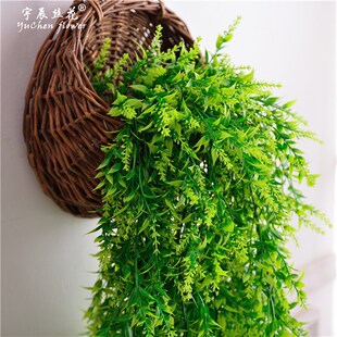 Hanging 极速@.Malt Wall Vine Green Flower Grass Simulation
