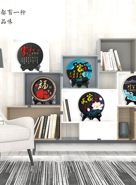 家居饰品活性炭雕工艺品玄关摆设创意客厅卧室内酒柜装饰品小摆件