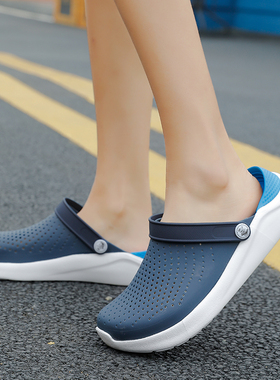 Men Sandals Clogs Slides Hole Shoes Rubber Clogs For Men EVA