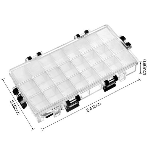 极速HOT 24 Well Airtight Leak Watercolor Paint Palette Box f