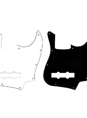 10 Hole Pick Guards for 4 Strings Standard Bass Guitar