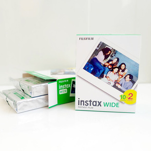 拍立得宽幅相纸InstaxWide300 210LOMO通用宽边5寸胶卷 200