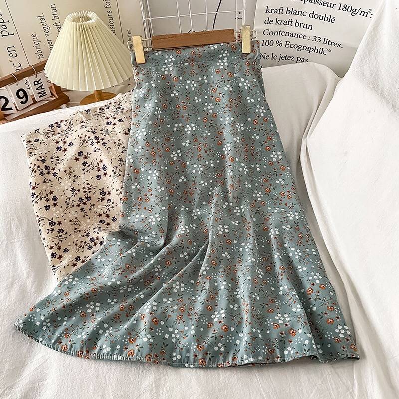 New Korean Version Of The High Waist Spring Summer Skirt 202