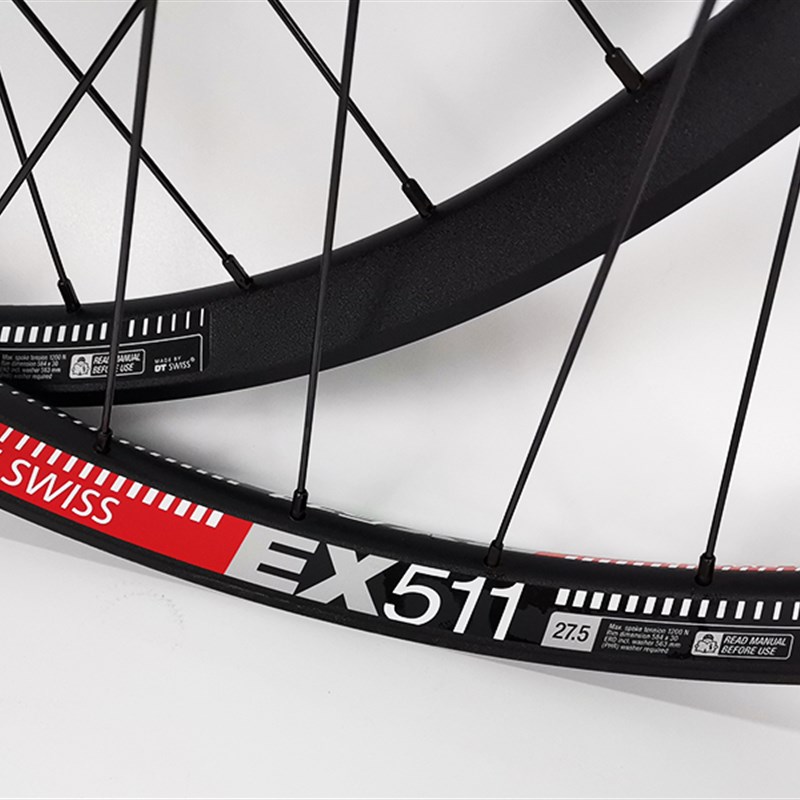 DT SWISS ex511准真空车圈自编HOPE PRO4花鼓山地自行车碟刹轮组